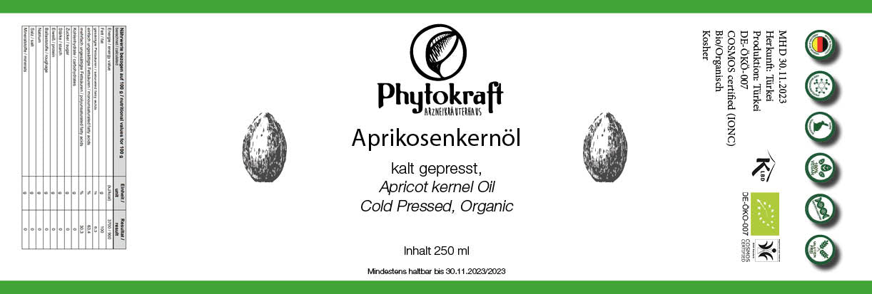 Aprikosenkernöl   250ml