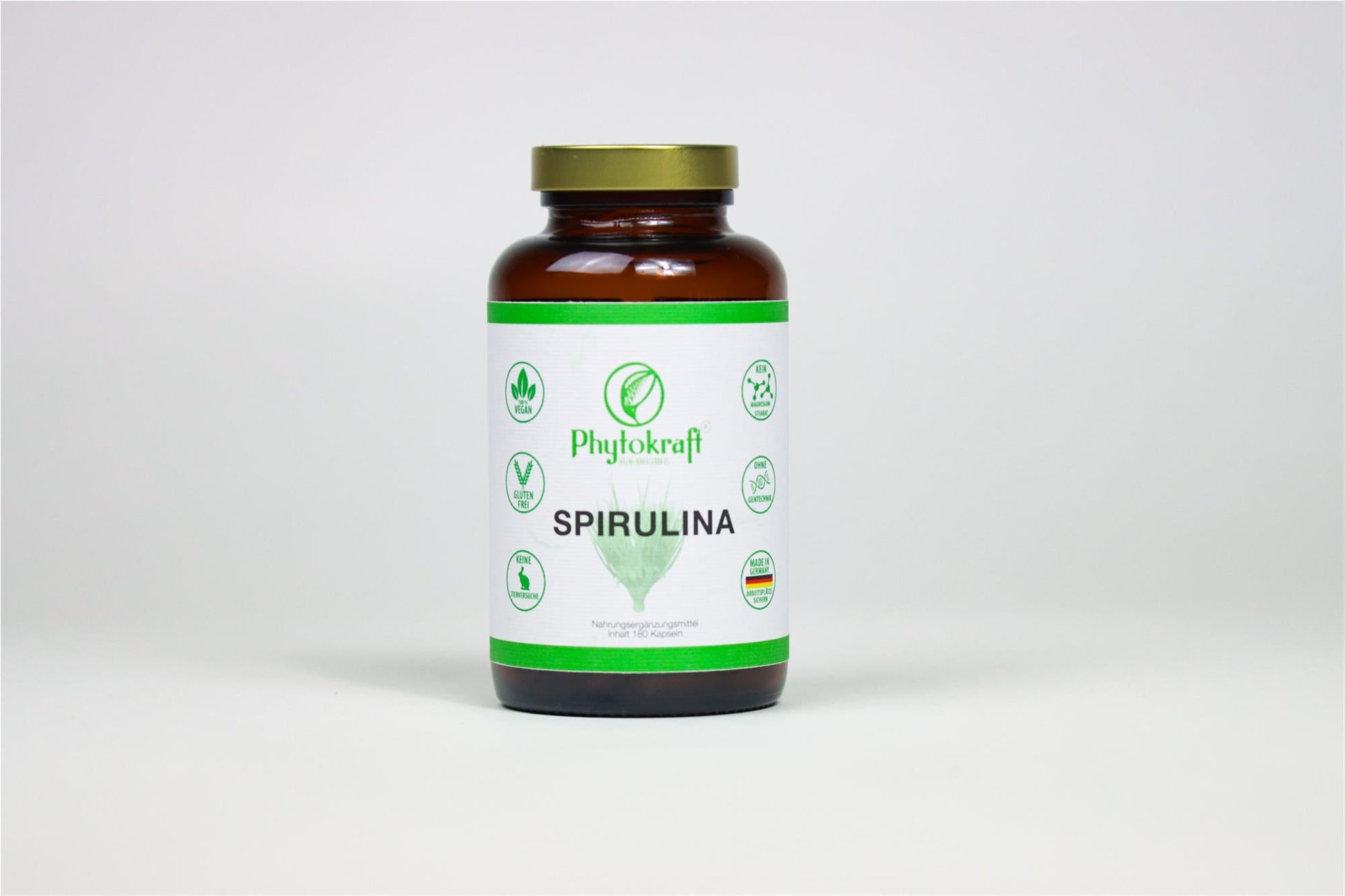 Spirulina 180 Kapseln - phytokraft.de