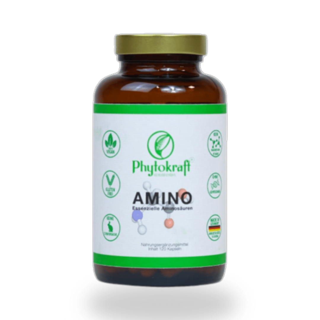 Amino essenzielle Aminosäuren 120 Kapseln - phytokraft.de