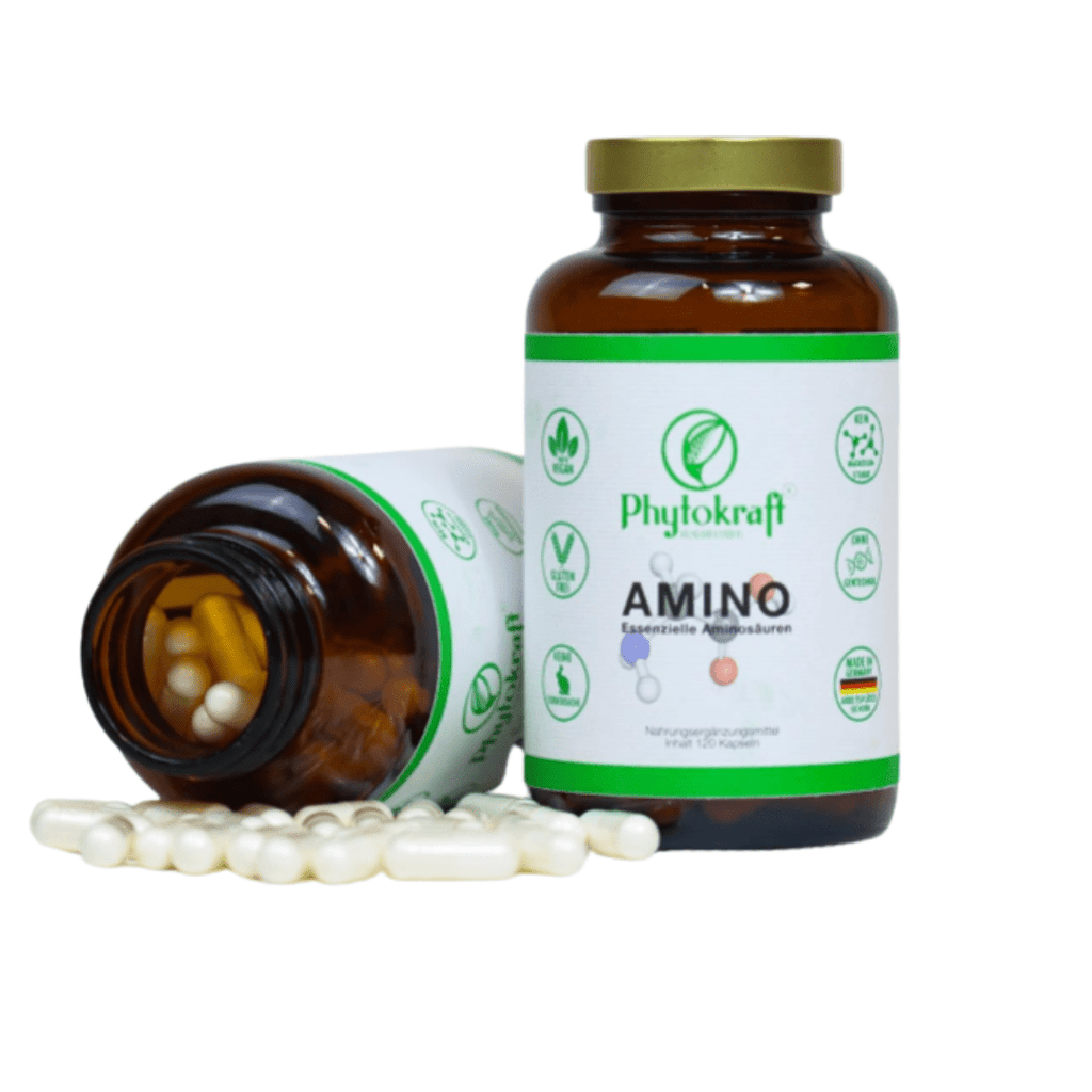 Amino essenzielle Aminosäuren 120 Kapseln - phytokraft.de