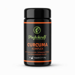 Curcuma  Komplex Ingwerwurzel Extrakt, Bittermelone & Schwarzer Pfeffer Extrakt