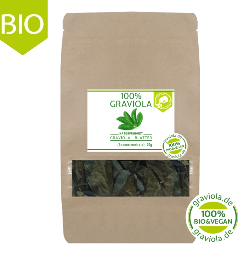 Graviola Blätter ganz 20g Badezusatz - phytokraft.de