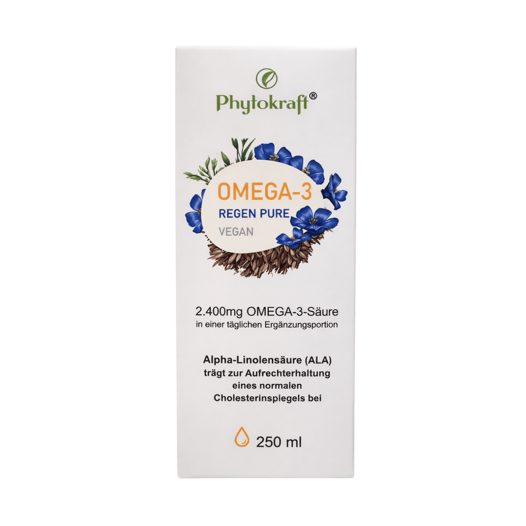 Omega - 3 Regen Pur Vegan 250ml - phytokraft.de