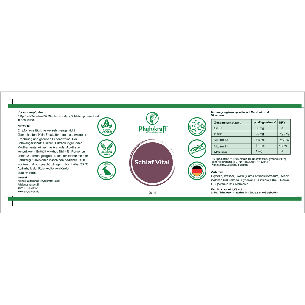 Schlaf Vital - phytokraft.de