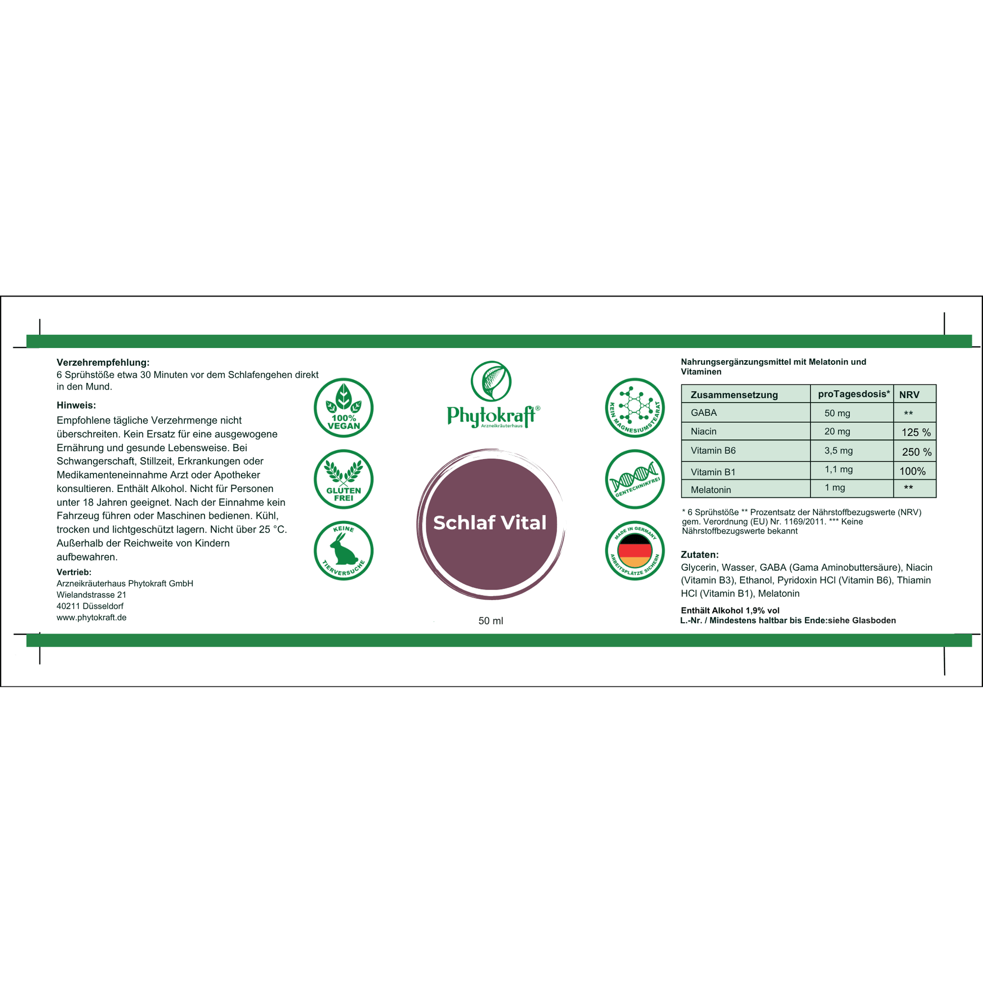 Schlaf Vital - phytokraft.de