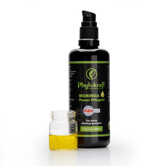 Moringa Power Pflegeöl: Zertifizierte Hautpflege 100ml