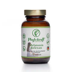 Melatonin Relexan with hops extract, valerian root extract, lemon balm leaf powder, lavender extract & passionflower extract