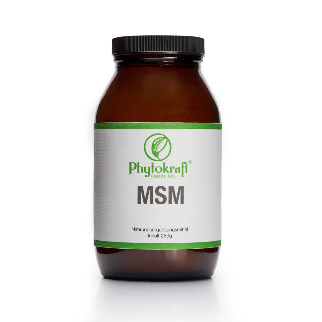 MSM Pulver 250 g (Methylsulfonylmethan) - phytokraft.de