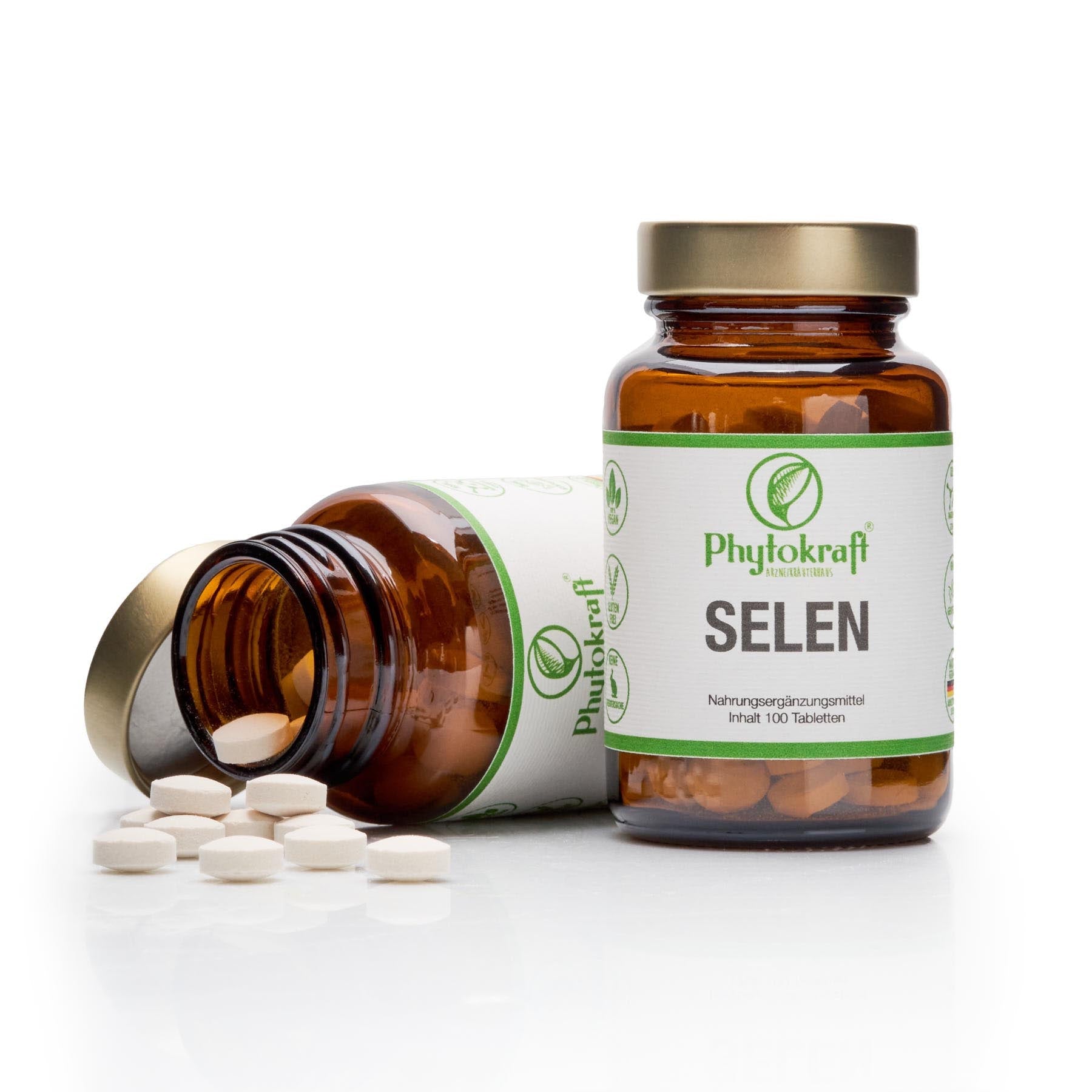 SELEN Inhalt 100 Tabletten - phytokraft.de